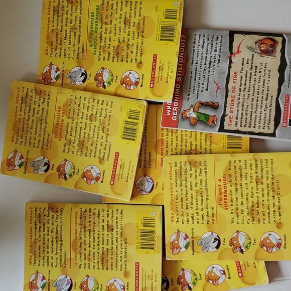 Geronimo Stilton Book Set - 7 Titles - Picture 2 of 2